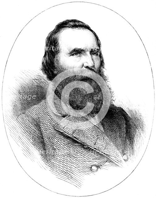 James Longstreet, Confederate General of the American Civil War, (c1880). Artist: Unknown