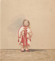 Le bournous (colorie), 1860s. Creator: Pierre-Louis Pierson.