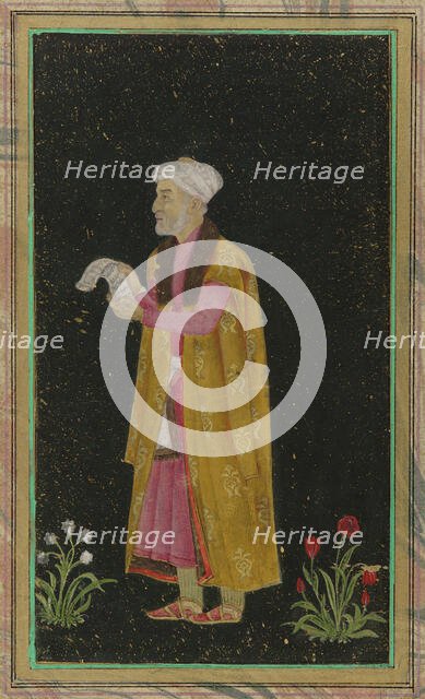 A portrait of I'timad ad-Dawlah, 18th century. Creator: Unknown.