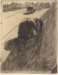 The Suicide (Le Suicide), c. 1886. Creator: Paul Albert Besnard.