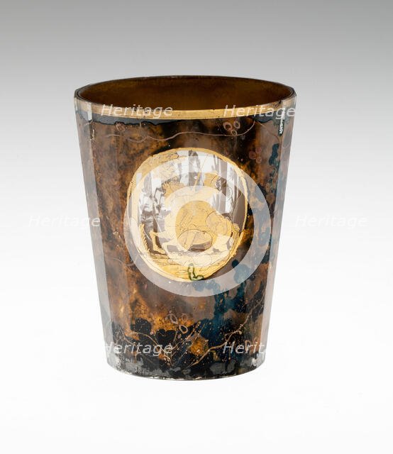 Beaker, Bohemia, c. 1730. Creator: Bohemia Glass.