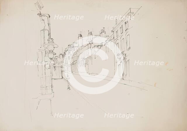 Streetscene. Creator: Alfred William Rich.