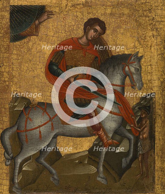 Saint Martin, c.1500. Creator: Creto-Venetian School.