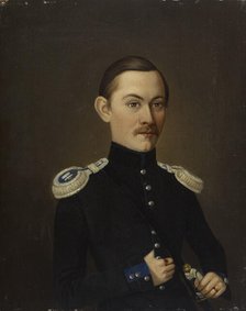 Staff Captain Danielsson, 1844. Creator: Wilhelm von Wright.