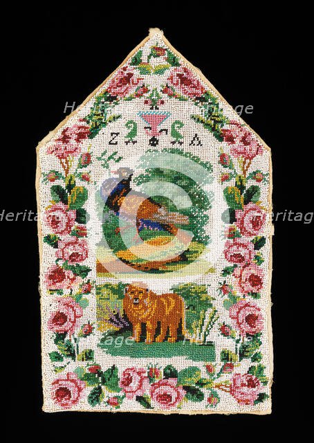 Bag, Mexican, 1840-60. Creator: Unknown.