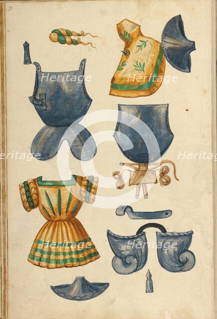 Tournament Armor, about 1560-1570. Creator: Unknown.