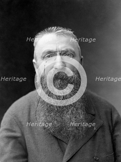 Portrait of Auguste Rodin (1840-1917), 1891.