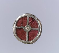 Disk Brooch, Frankish, first half 6th century. Creator: Unknown.