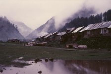 Mist and rain, Kashmir, India, 1988. Creator: Amanda Waite.