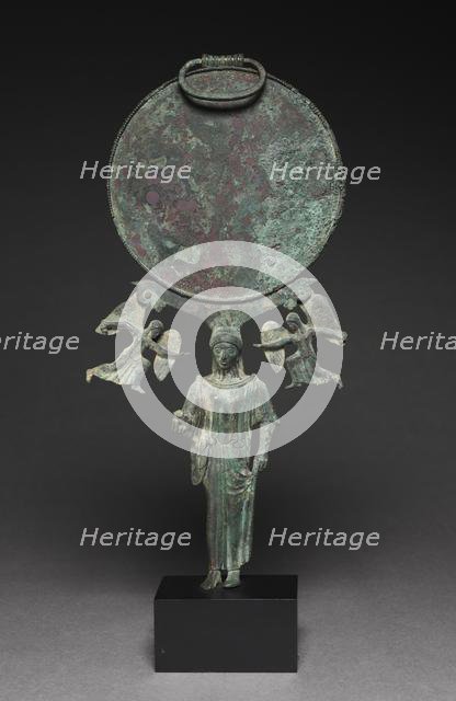 Mirror, c. 470-460 BC. Creator: Unknown.