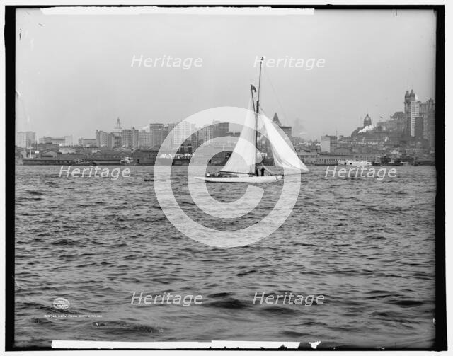 New York City skyline, c1906. Creator: Unknown.