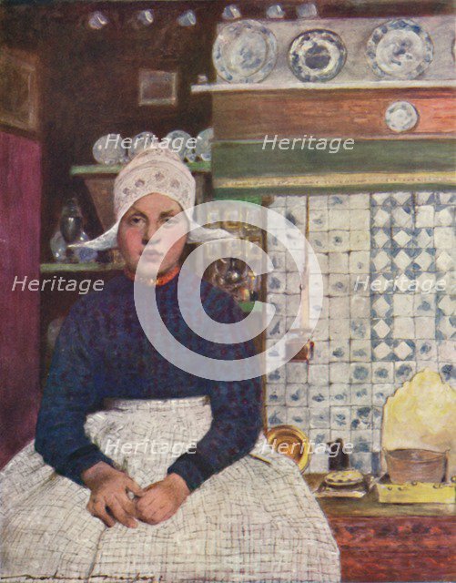 'At Volendam', 1903. Artist: Mortimer L Menpes.