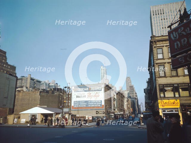 52nd Street, New York, N.Y., ca. 1948. Creator: William Paul Gottlieb.