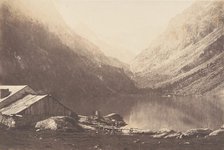 Lac de Gaube, Cauterets, 1853. Creator: Joseph Vigier.