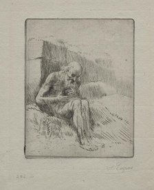 Job (2nd Plate). Creator: Alphonse Legros (French, 1837-1911).