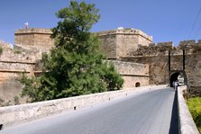 White Bastion, old town walls, Famagusta, North Cyprus.