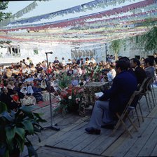 Homage to the Old Age', popular festivals organized by public bodies in the town of Manacor in Ma…