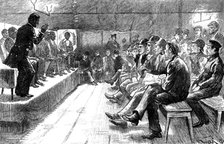 The Gasworkers’ Strike: Christmas Eve entertainment for gas stokers, 1890. Creator: Unknown.