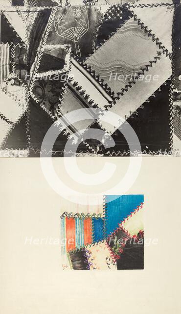 Textile: Technique Demonstration, 1935/1942. Creator: Unknown.