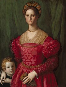 A Young Woman and Her Little Boy, c. 1540. Creator: Agnolo Bronzino.