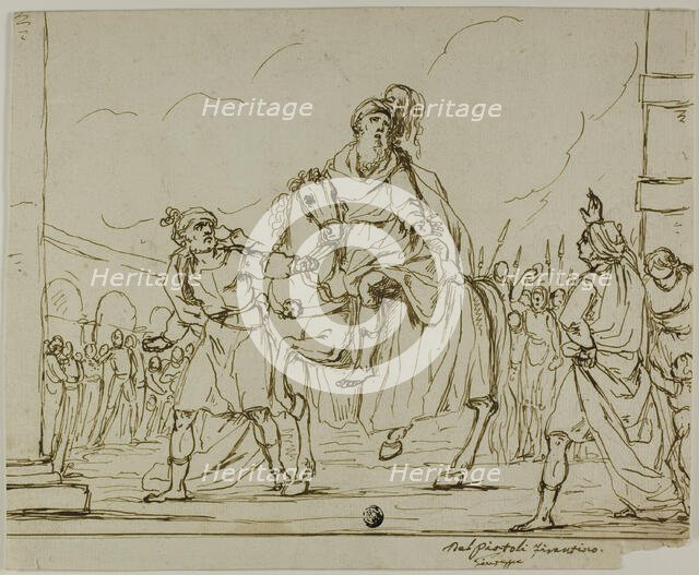 Triumph of Mordecai, n.d. Creator: Giuseppe Piattoli.