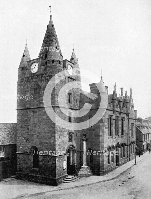 Old Tower, Tain, Ross and Cromarty, Scotland, 1924-1926.Artist: Valentine & Sons Ltd