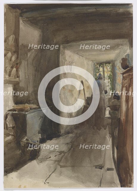 The Kitchen, 1858. Creator: James Abbott McNeill Whistler.