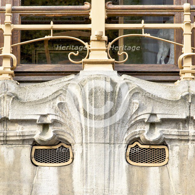 Maison Atelier Horta (Horta Museum), 23-25 Rue Americaine, Brussels, Belgium, c2014-2017. Artist: Alan John Ainsworth.