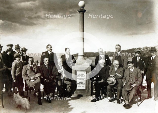 Official opening of Balmoral Beach Esplanade, 1927. Creator: Unknown.