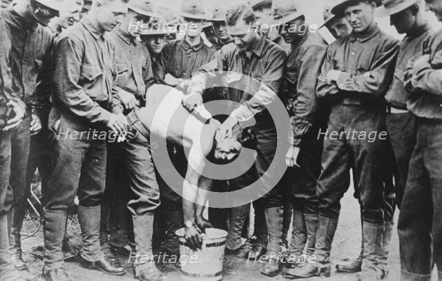 Routing the "Cooties", 1918. Creator: Bain News Service.