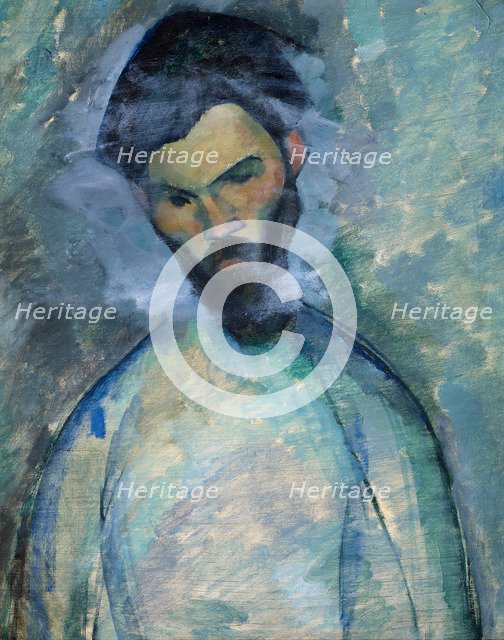 Portrait of Constantin Brancusi (1876-1957).