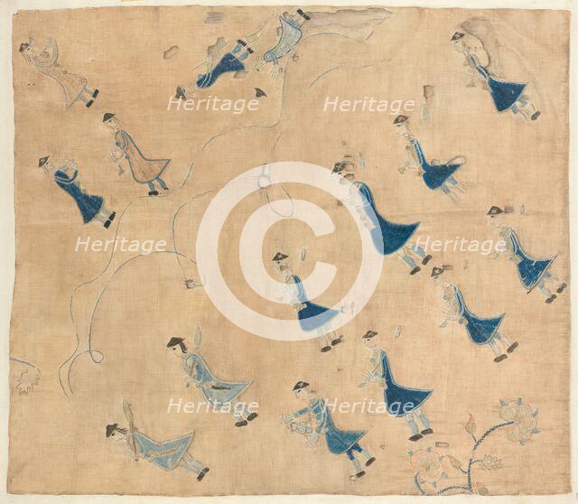 Minute Men Valance, 1935/1942. Creator: Mina Greene.