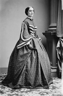 Mrs. Henry Wager Halleck, between 1855 and 1865. Creator: Unknown.