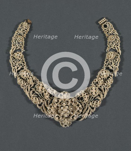 Necklace (Parure), c. 1850. Creator: Unknown.
