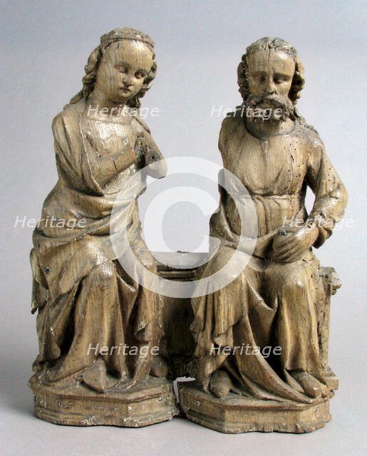 Coronation of the Virgin, German, ca. 1330-40. Creator: Unknown.