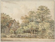 House in wooded area, 1830-1839. Creator: Pieter Ernst Hendrik Praetorius.