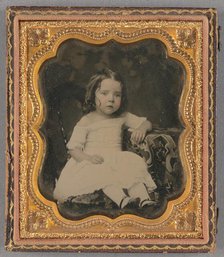 Portrait of a Girl, about 1860. Creator: Unknown.