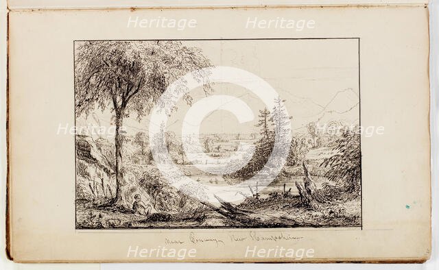 Near Conway, New Hampshire, 1827. Creator: Thomas Cole.