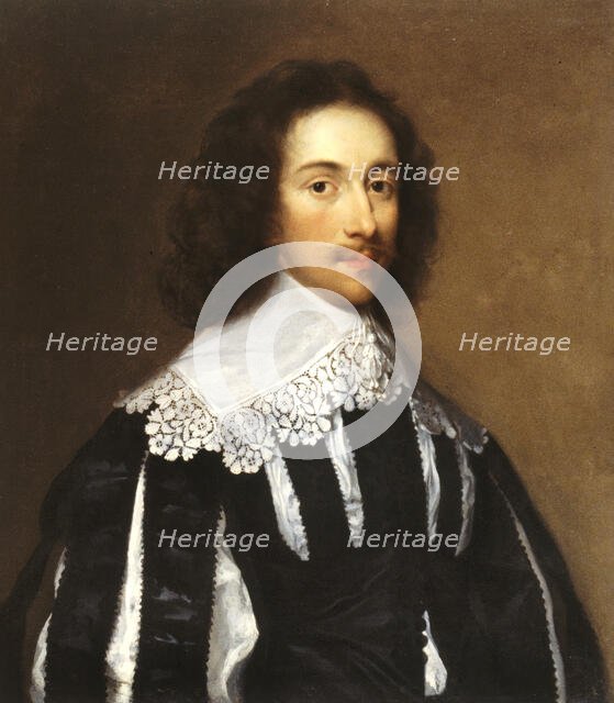 Portrait of a Young Man, 1635-1640. Creator: Cornelis Janssens van Ceulen.