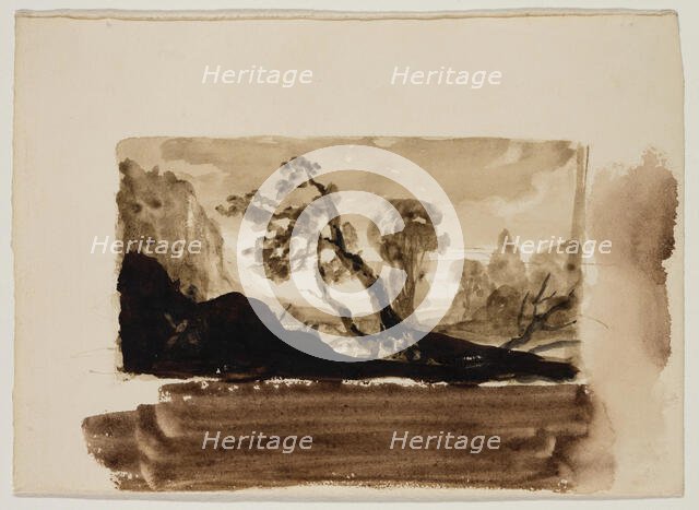 Landscape, c1820-1848. Creator: Thomas Cole.