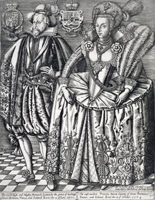 James I, King of England, Scotland and Ireland, and Anne of Denmark, 1618. Artist: Renold Elstrack