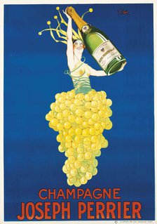 Champagne Joseph Perrier, c1929. Creator: Stall, Joseph (1874-1933).