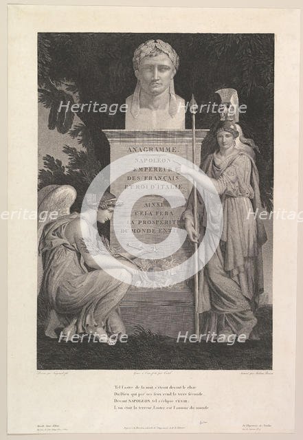 Napoléon, Emperor of the French, 1811. Creators: Henri Castel, Marie Guilhelmine Benoist.