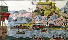 Holy War against France, taking of Algiers by the French, landing and entrance of the troops into…