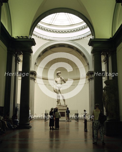 Statue of David, Accademia Gallery, Florence, Italy
