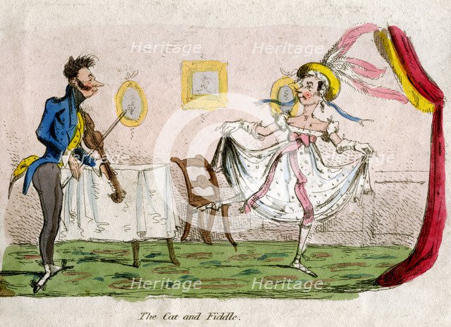 'The Cat and Fiddle'. Artist: Unknown