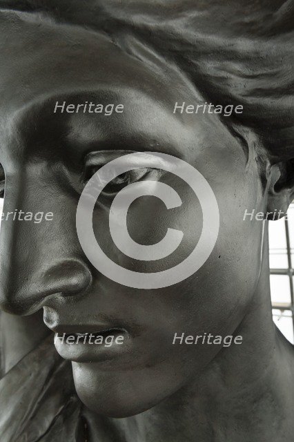 Detail, quadriga statue, Wellington Arch, Hyde Park Corner, Westminster, London, c2015. Artist: Derek Kendall.