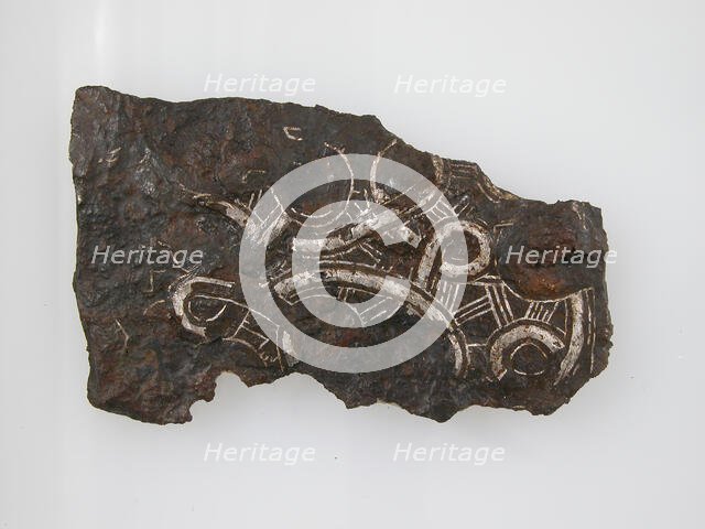 Belt Plate, Frankish, 4th-7th century. Creator: Unknown.