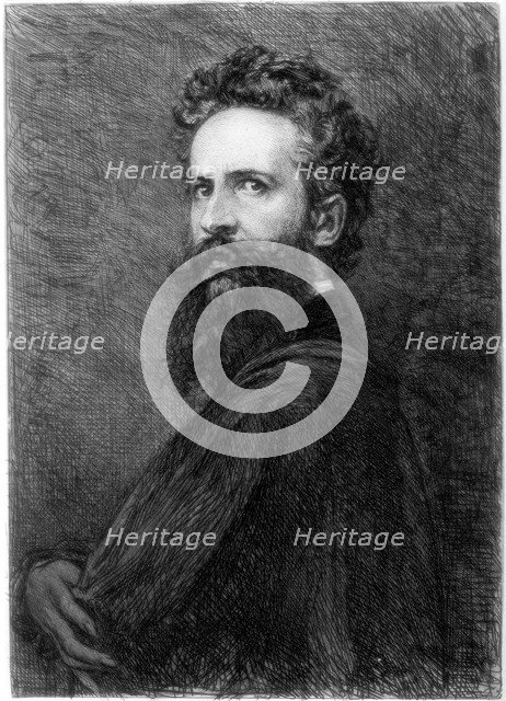 Hans Makart, Austrian artist, c1880-1882.Artist: W Unger