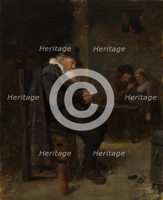 An Old Man in a Tavern, 1632-1635. Creator: Adriaen Brouwer.